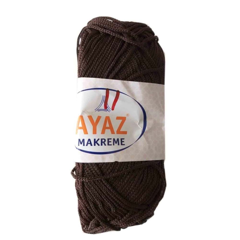 Çanta Aksesuar 100 Gram Polyester Makrome No:11 Koyu Kahve