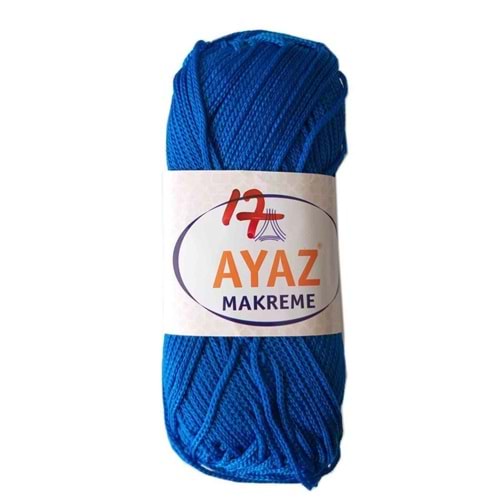 Çanta Aksesuar 100 Gram Polyester Makrome No:17 Saks Mavi