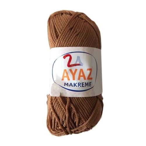 Çanta Aksesuar 100 Gram Polyester Makrome No:2 Kahve
