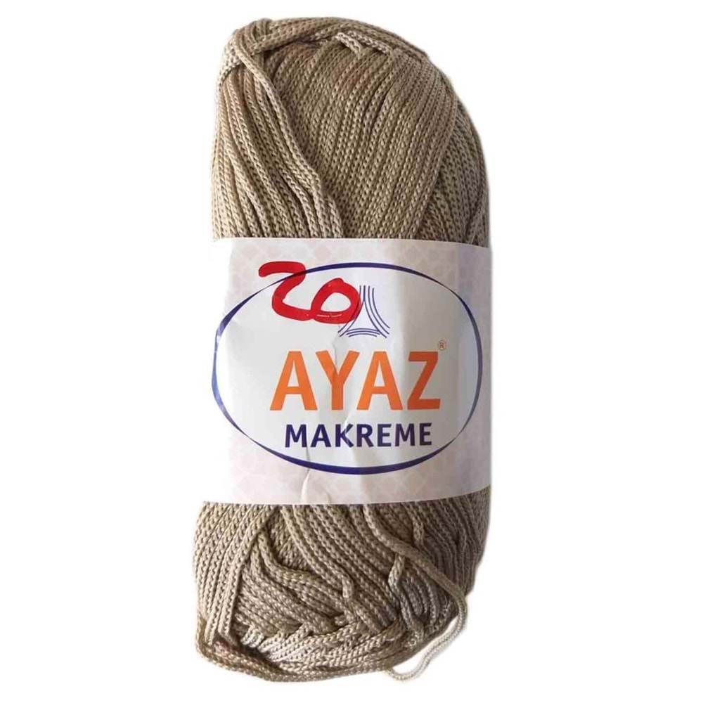 Çanta Aksesuar 100 Gram Polyester Makrome No:20 Vizon