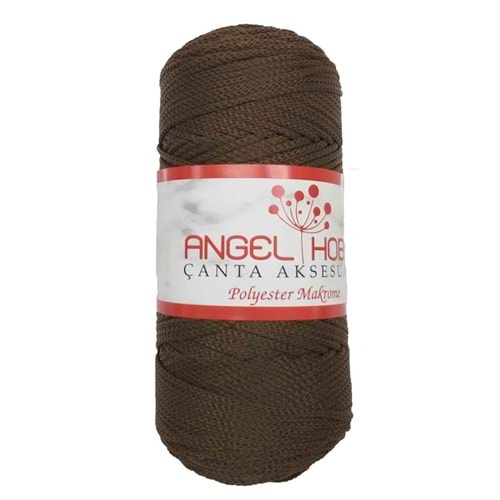 Çanta Aksesuar Angel Kahve Renk Polyester Makrome No:11