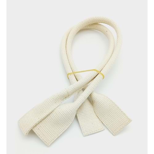 Çanta Aksesuar Pamuklu Kolon Pelikan Model Krem Renk Çanta Sapı