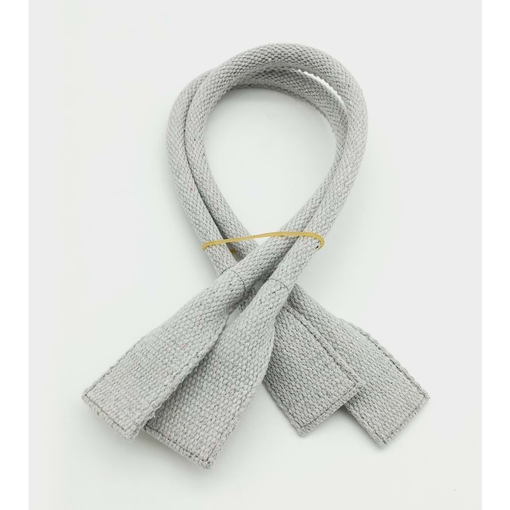 Çanta Aksesuar Pamuklu Kolon Pelikan Model Açık Gri Renk Çanta Sapı