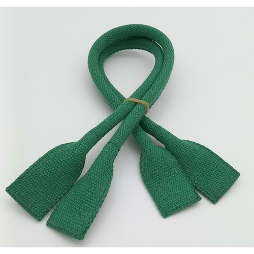 Çanta Aksesuar Pamuklu Kolon Pelikan Model Yeşil Renk Çanta Sapı