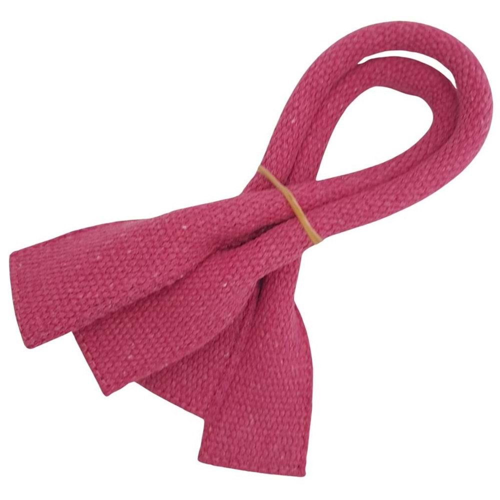 Çanta Aksesuar Pamuklu Kolon Kısa Pelikan Model Fuşya Renk Çanta Sapı