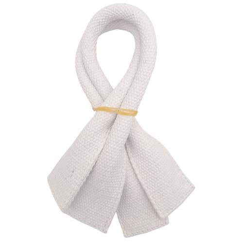 Çanta Aksesuar Pamuklu Kolon Kısa Pelikan Model Beyaz Renk Çanta Sapı