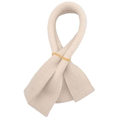 Çanta Aksesuar Pamuklu Kolon Kısa Pelikan Model Krem Renk Çanta Sapı