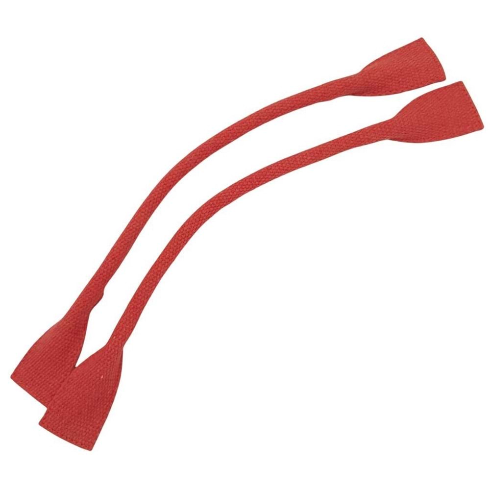 Çanta Aksesuar Pamuklu Kolon Kısa Pelikan Model Kırmızı Renk Çanta Sapı