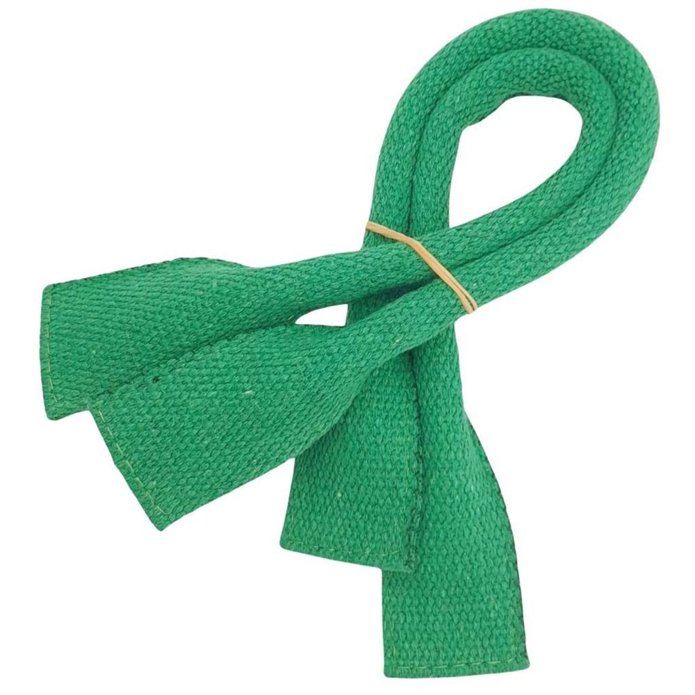 Çanta Aksesuar Pamuklu Kolon Kısa Pelikan Model Yeşil Renk Çanta Sapı