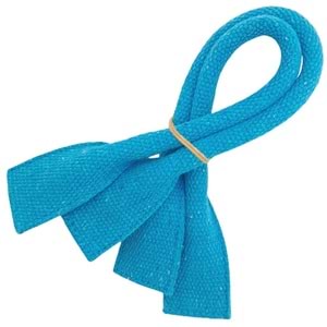 Çanta Aksesuar Pamuklu Kolon Kısa Pelikan Model Mavi Renk Çanta Sapı