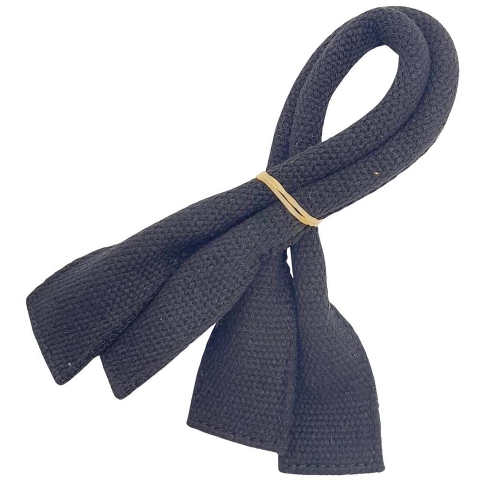 Çanta Aksesuar Pamuklu Kolon Kısa Pelikan Model Siyah Renk Çanta Sapı