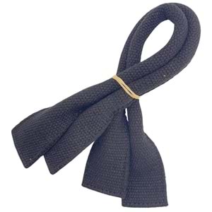 Çanta Aksesuar Pamuklu Kolon Kısa Pelikan Model Siyah Renk Çanta Sapı