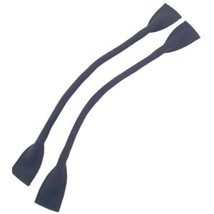 Çanta Aksesuar Pamuklu Kolon Kısa Pelikan Model Siyah Renk Çanta Sapı