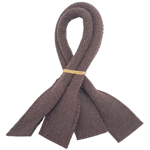 Çanta Aksesuar Pamuklu Kolon Kısa Pelikan Model Kahverengi Çanta Sapı