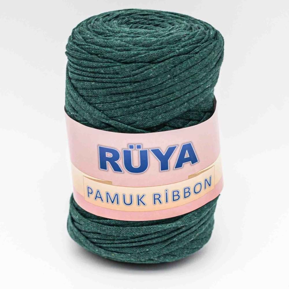 Çanta Aksesuar Yeşil Renk Pamuk Ribbon No:2