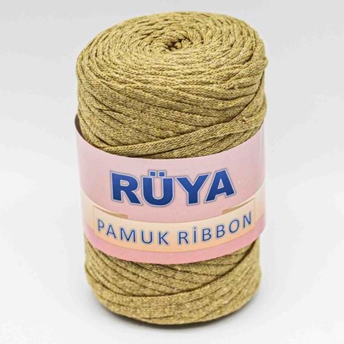 Çanta Aksesuar Hardal Sarı Renk Pamuk Ribbon No:4