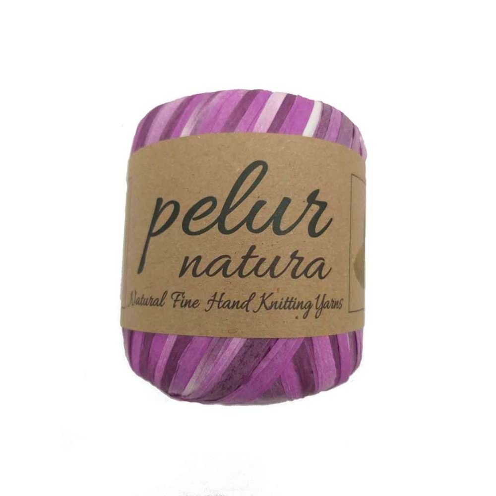 Çanta Aksesuar Pelur Natura Raffia Multi No:3