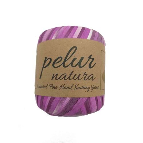 Çanta Aksesuar Pelur Natura Raffia Multi No:3