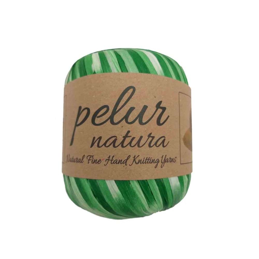 Çanta Aksesuar Pelur Natura Raffia Multi No:5