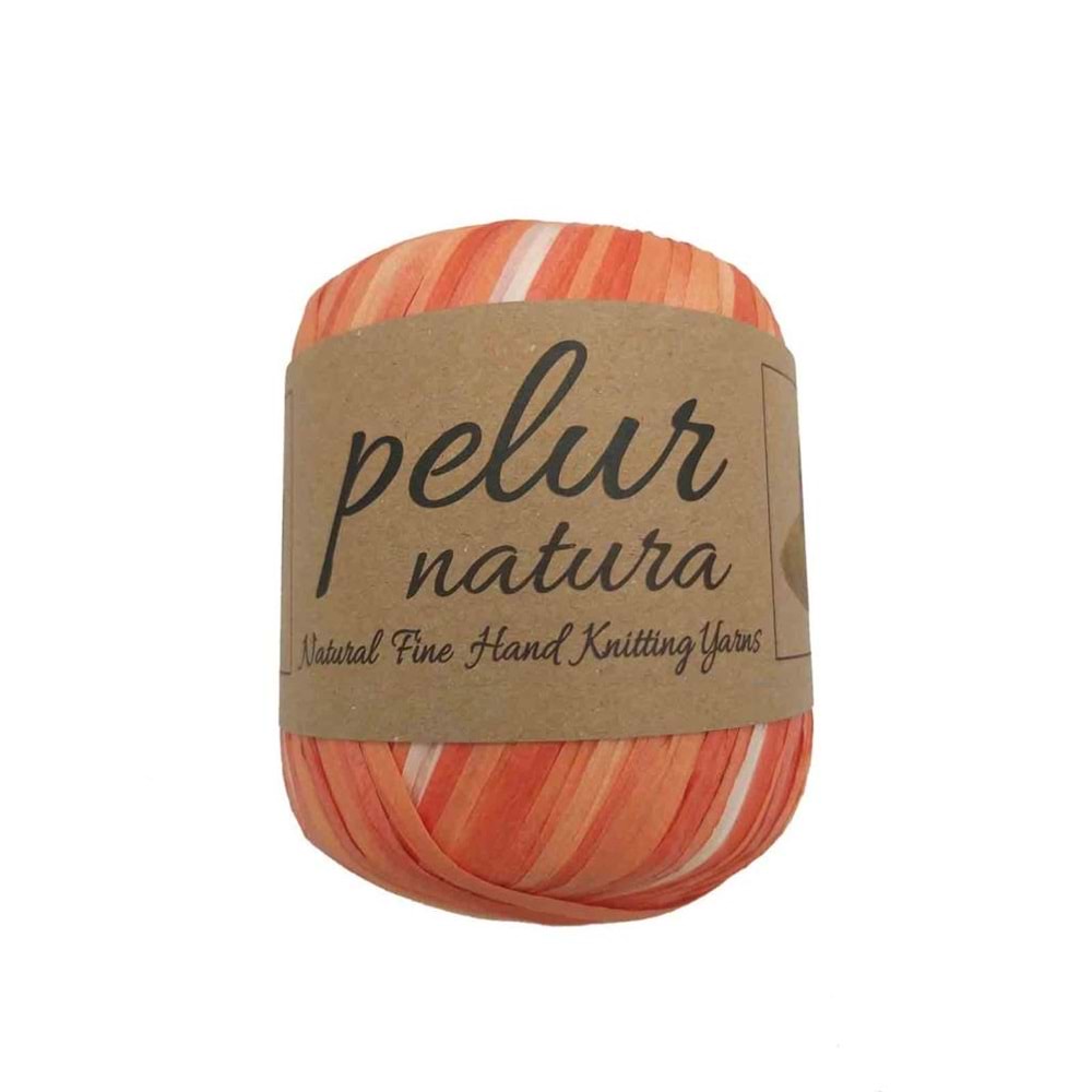 Çanta Aksesuar Pelur Natura Raffia Multi No:6