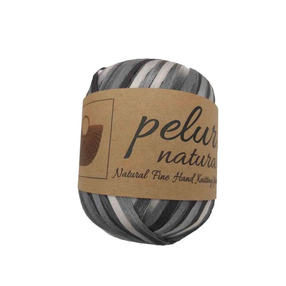 Çanta Aksesuar Pelur Natura Raffia Multi No:8