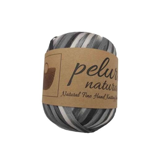 Çanta Aksesuar Pelur Natura Raffia Multi No:8