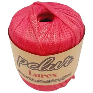 Çanta Aksesuar Pelur Lurex Simli Ribbon İp Fuşya Renk