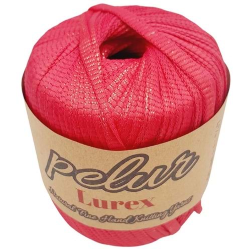 Çanta Aksesuar Pelur Lurex Simli Ribbon İp Fuşya Renk