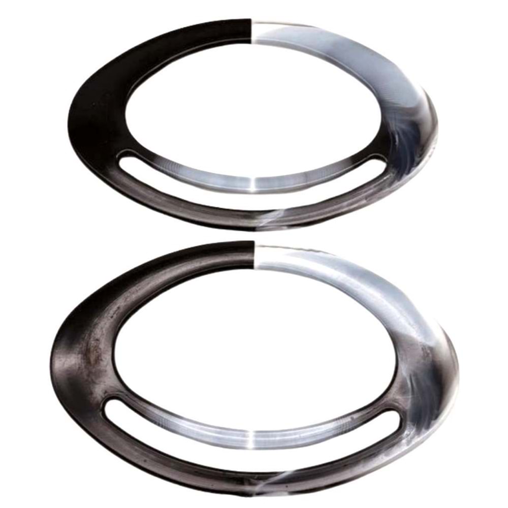 Çanta Aksesuar Akrilik Görünümlü Plastik Çanta Sapı Siyah Beyaz Tonlu