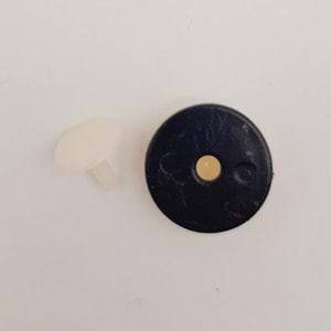 Çanta Aksesuar Plastik İnci Model Süs Light Gold Renk