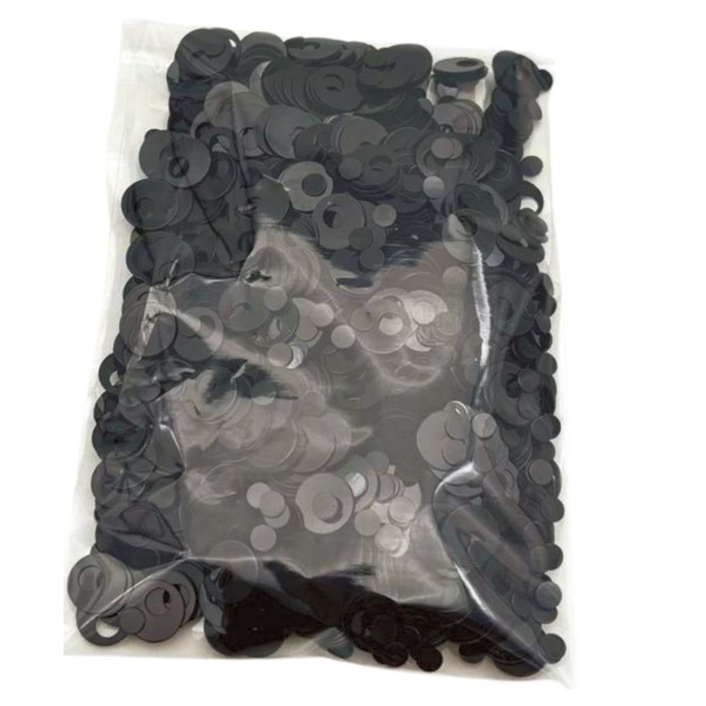 Çanta Aksesuar Siyah Renk 1 Cm Pul 40 Gr