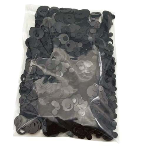 Çanta Aksesuar Siyah Renk 1 Cm Pul 40 Gr