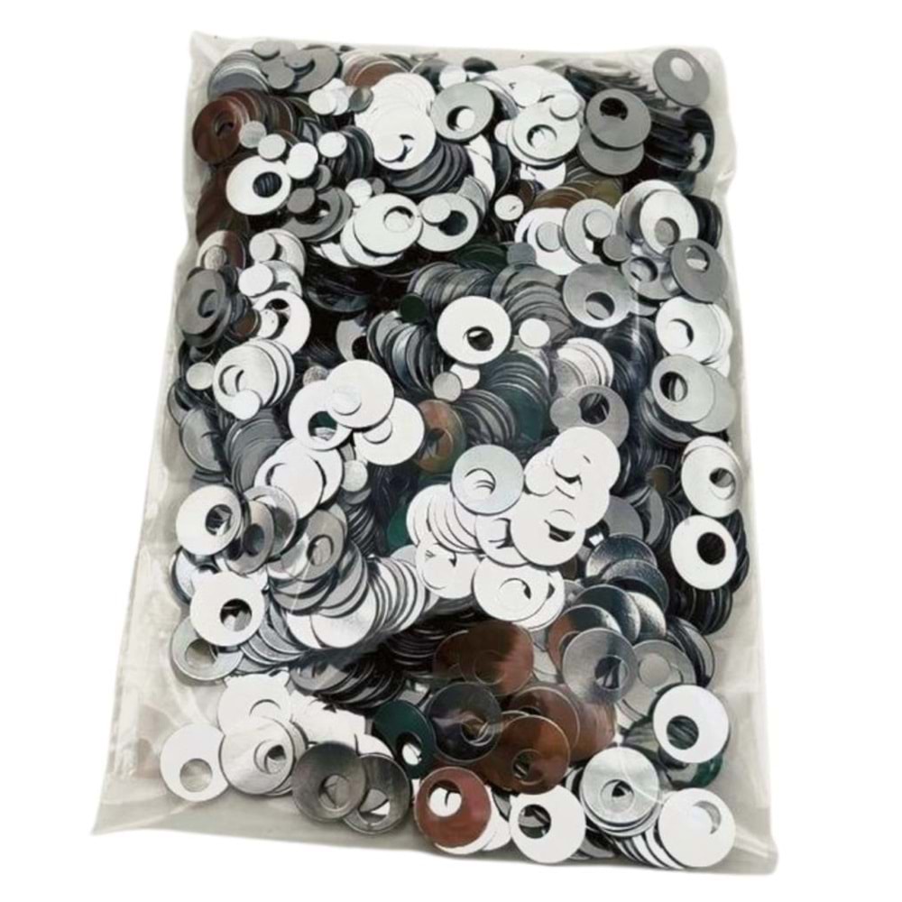 Çanta Aksesuar Gri Renk 1 Cm Pul 40 Gr