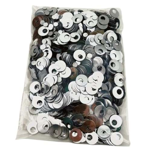 Çanta Aksesuar Gri Renk 1 Cm Pul 40 Gr