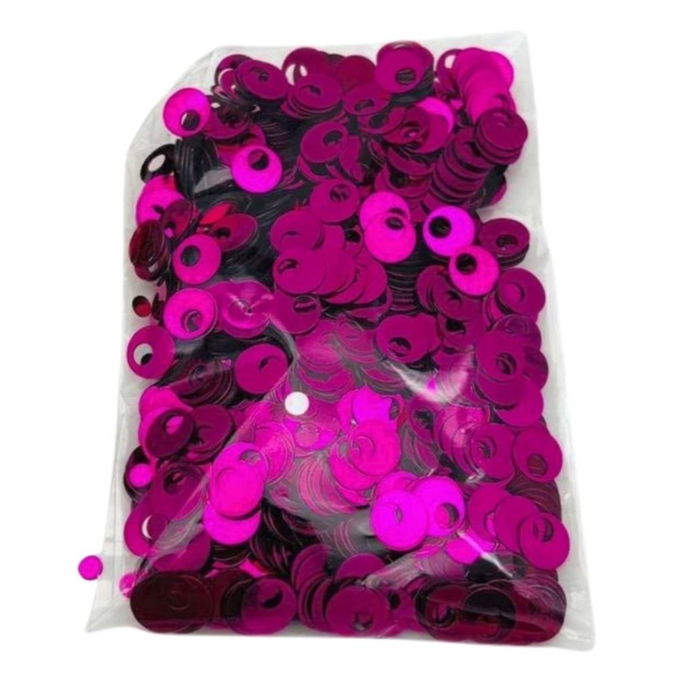 Çanta Aksesuar Fuşya Renk 1 Cm Pul 40 Gr