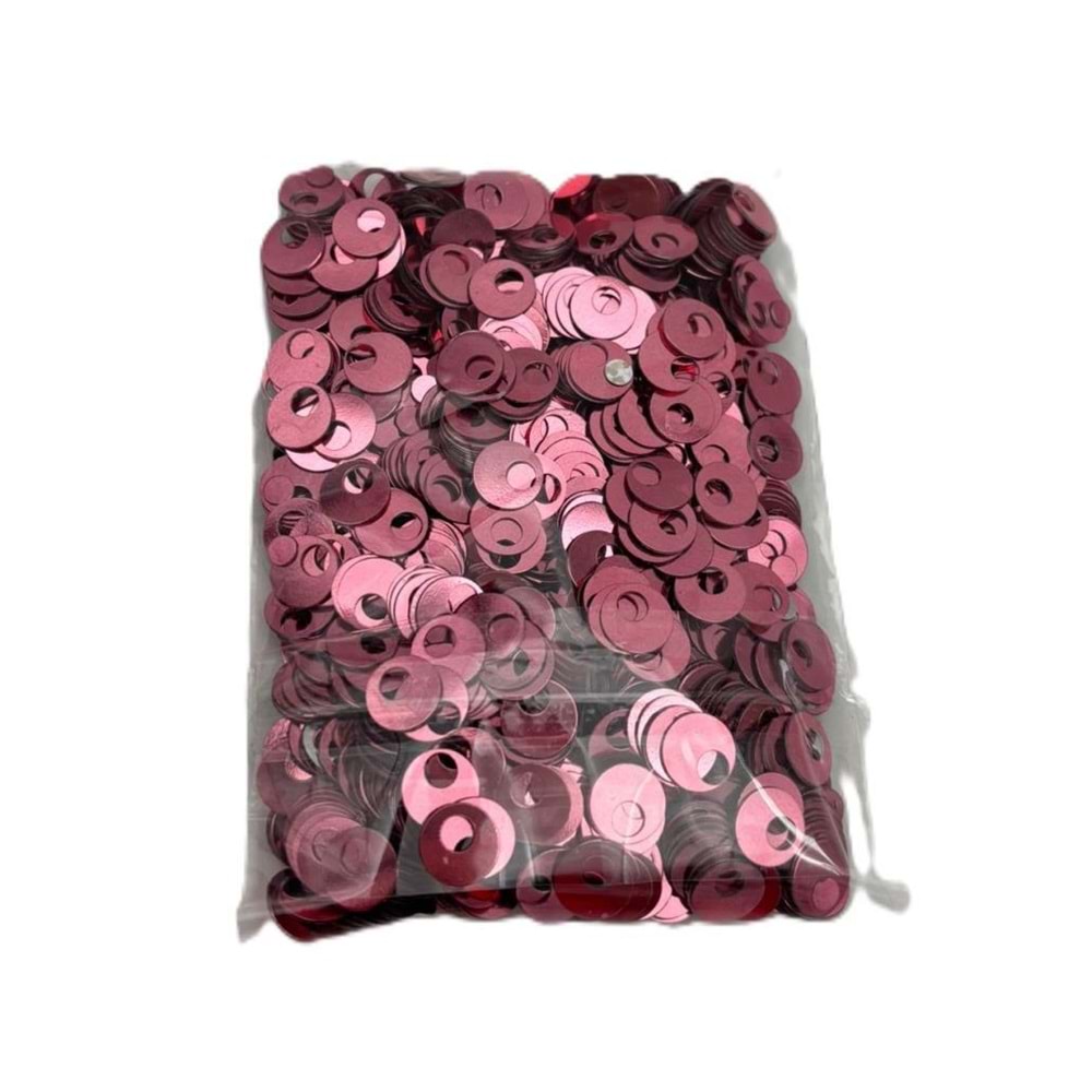 Çanta Aksesuar Gül Kurusu Renk 1 Cm Pul 40 Gr