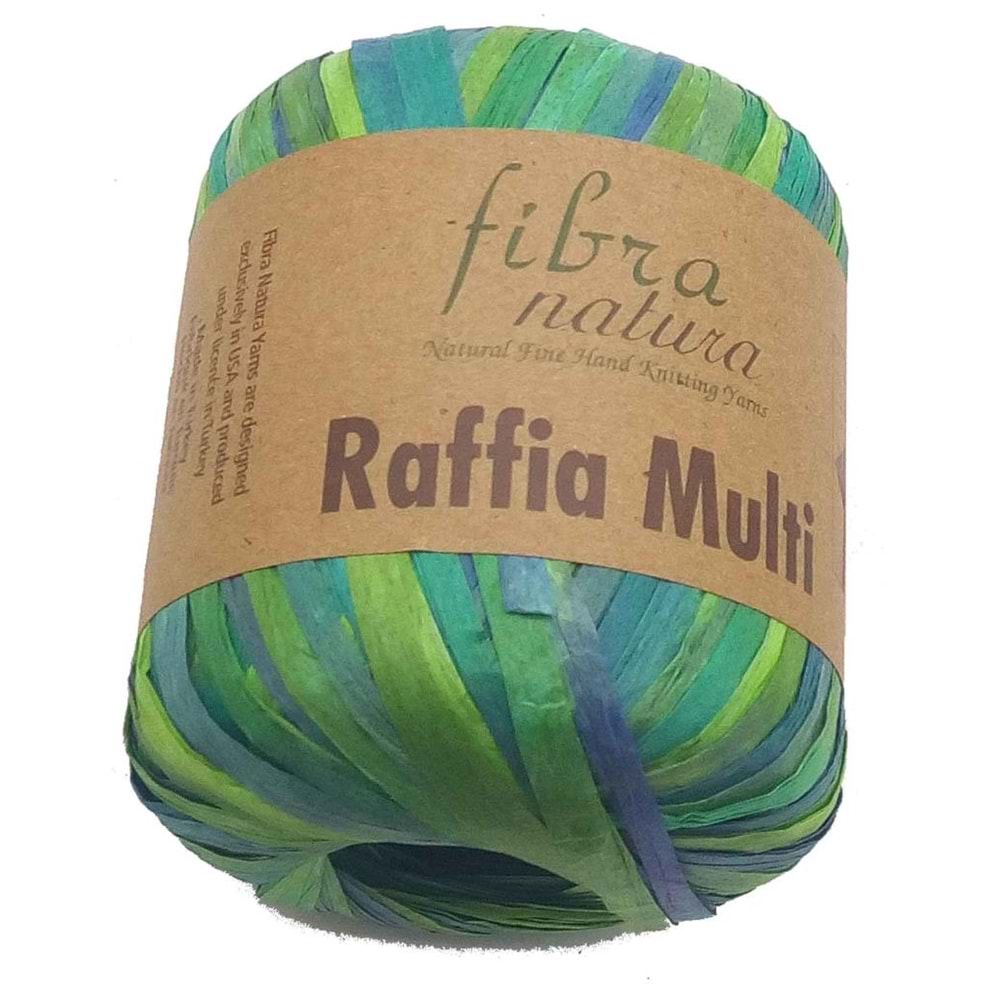 Çanta Aksesuar Himalaya Rafya, Yeşil Ebruli