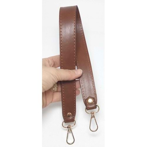 Çanta Aksesuar Taba Renk 42X2.5 Cm Kancalı Sap