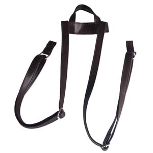 Çanta Aksesuar Suni Deri Koyu Kahverengi Sırt Çantası Sapı