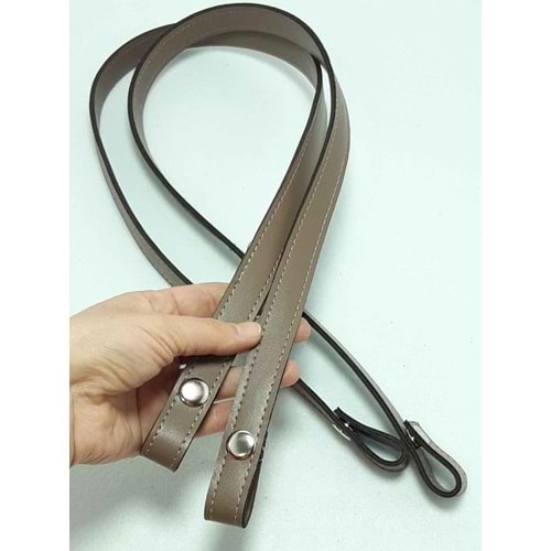 Çanta Aksesuar Vizon Renkli, Çıtçıtlı Çanta Sapı