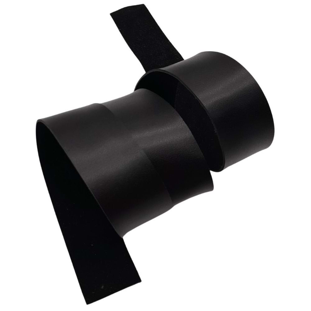 Çanta Aksesuar 4 cm Şerit Suni Deri Siyah Renk 1 metre