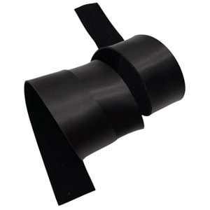 Çanta Aksesuar 4 cm Şerit Suni Deri Siyah Renk 1 metre