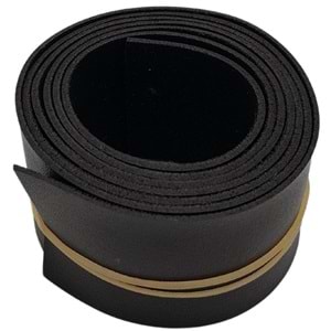 Çanta Aksesuar 4 cm Şerit Suni Deri Siyah Renk 1 metre