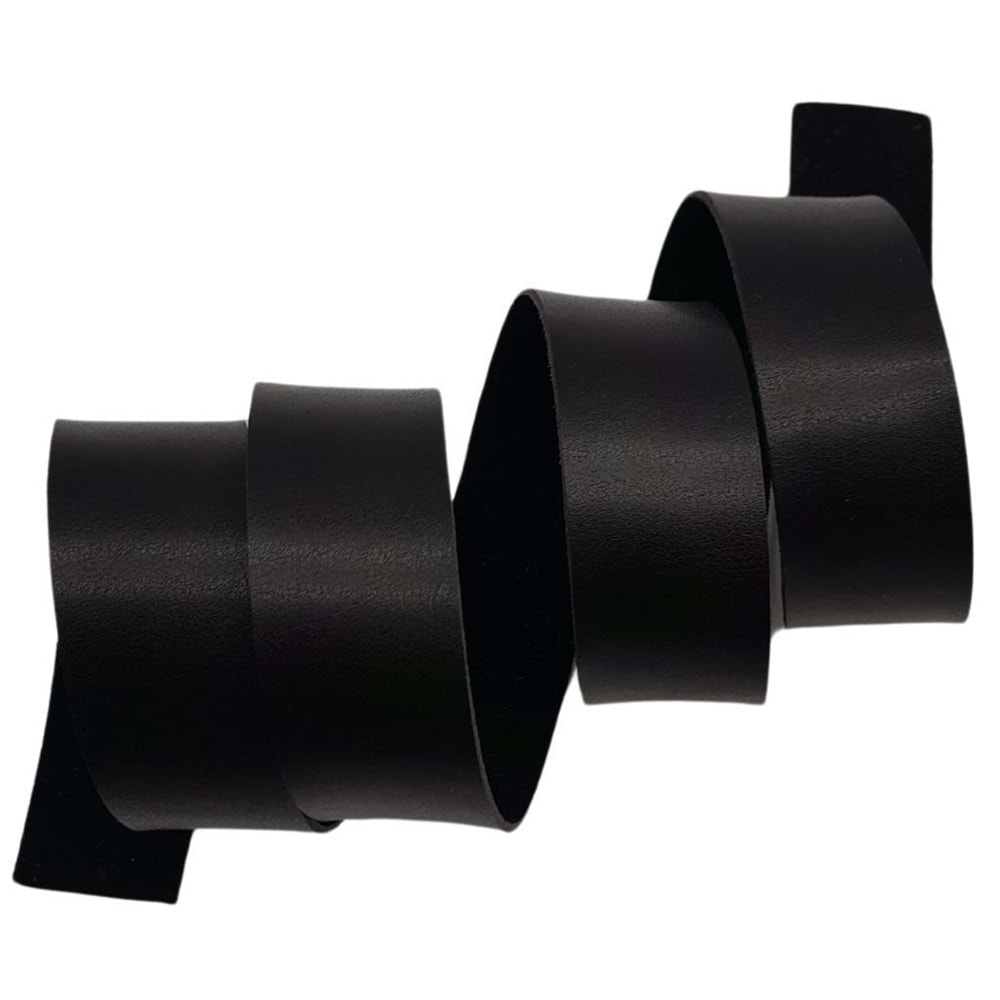 Çanta Aksesuar 3 cm Şerit Suni Deri Siyah Renk 1 metre