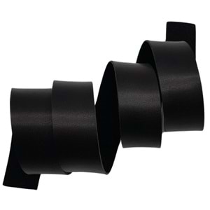 Çanta Aksesuar 3 cm Şerit Suni Deri Siyah Renk 1 metre