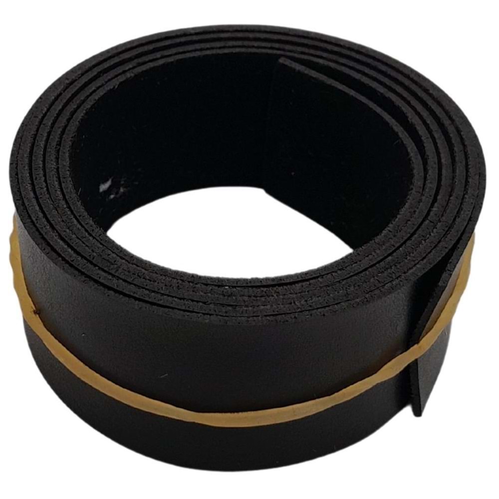 Çanta Aksesuar 3 cm Şerit Suni Deri Siyah Renk 1 metre