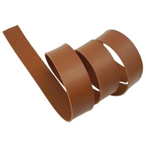 Çanta Aksesuar 3 cm Şerit Suni Deri Taba Renk 1 metre