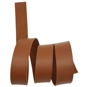 Çanta Aksesuar 3 cm Şerit Suni Deri Taba Renk 1 metre