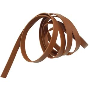 Çanta Aksesuar 1 cm Şerit Suni Deri Taba Renk 1 metre