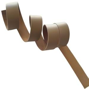 Çanta Aksesuar 3 cm Şerit Suni Deri Vizon Renk 1 metre